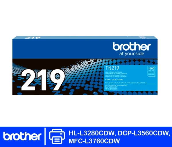 Tóner Brother TN-219C cian original en Perú