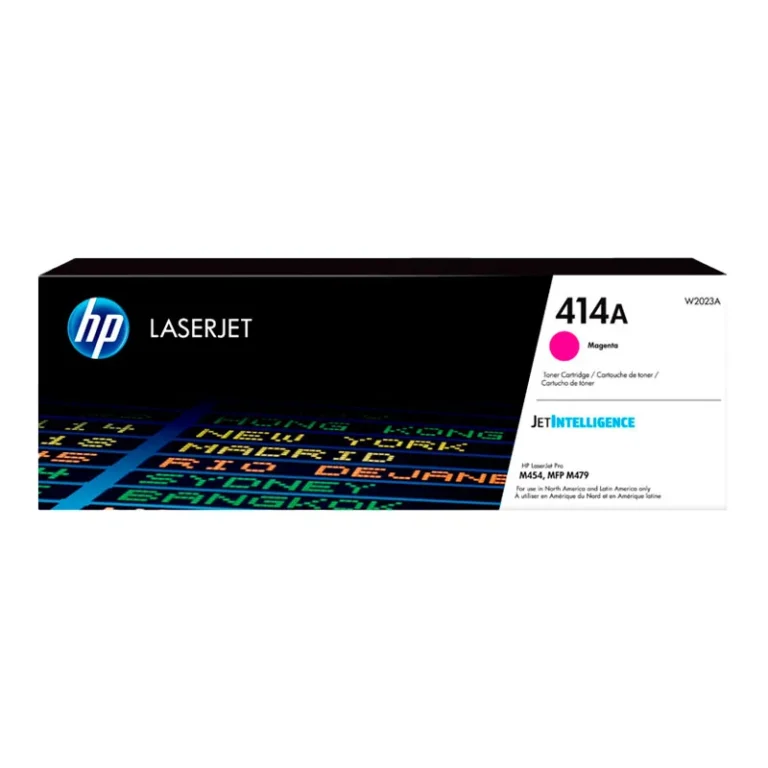 Tóner HP 414A Magenta Original (W2023A) para LaserJet M454/M479