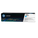 Cartucho de toner HP 130A Cyan original modelo CF351A para impresoras LaserJet M176 y M177, rendimiento de 1000 páginas