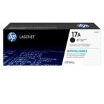 Cartucho de tóner HP 17A negro modelo CF217A original, compatible con impresoras HP LaserJet M102 y M130, con rendimiento de hasta 1600 páginas