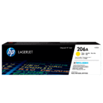 Toner HP 202A Amarillo (CF502A) Original – Compatible con LaserJet M254/M281 – 1300 páginas