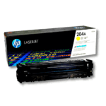 Imagen del Toner HP 204A Amarillo CF512A compatible con impresoras HP LaserJet M154, M180 y M181