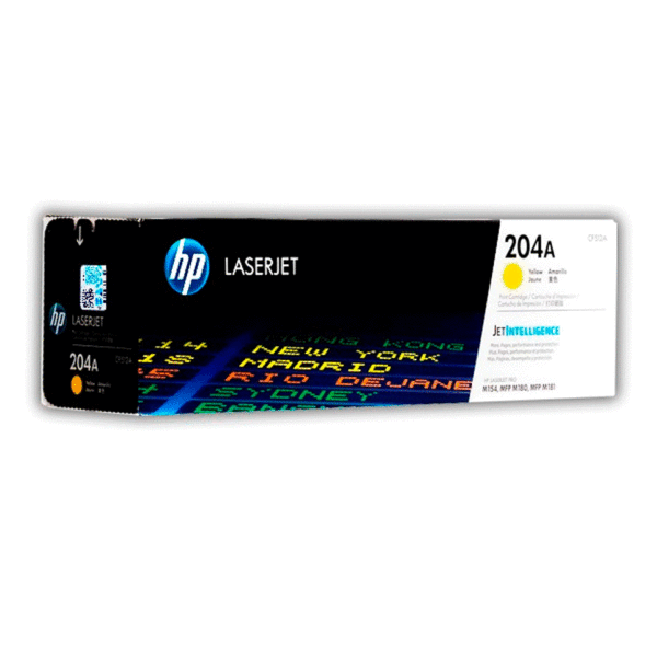 Imagen del Toner HP 204A Cian CF511A para impresoras HP LaserJet M154, M180, M181