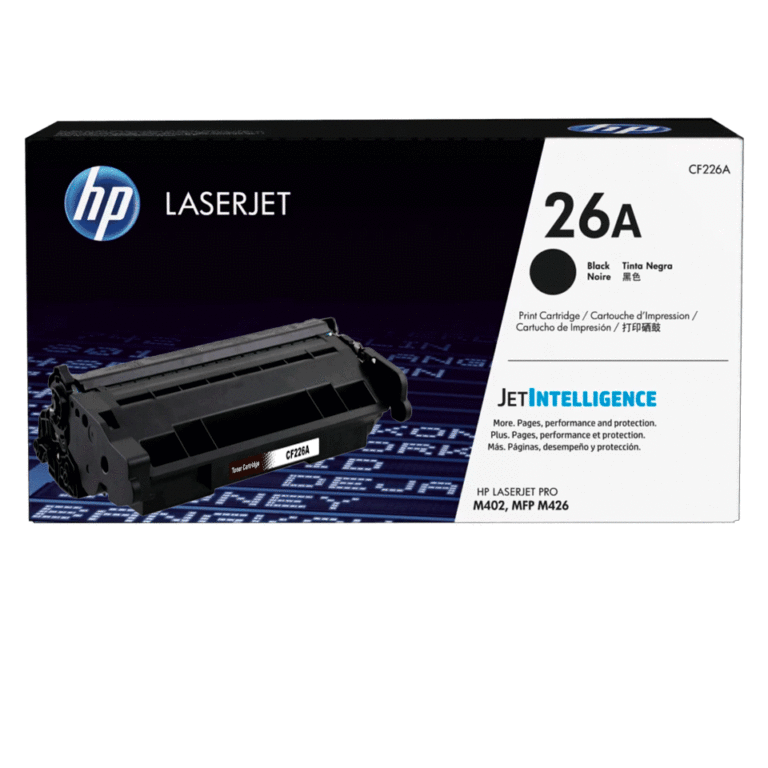 Imagen del Toner HP 26A CF226A negro original compatible con impresoras HP LaserJet M402 y M426