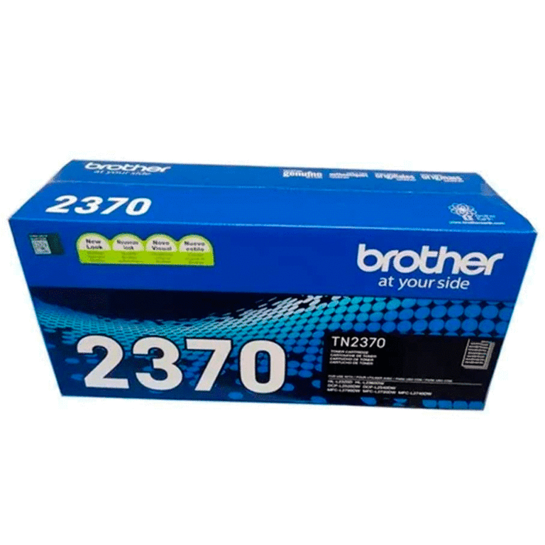 Tóner Brother TN-2370 negro original compatible con HL-L2360DW, MFC-L2740DW y más