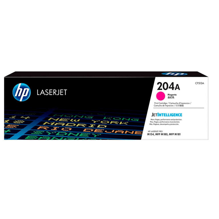 Tóner HP 204A Magenta CF513A Original 900 Páginas