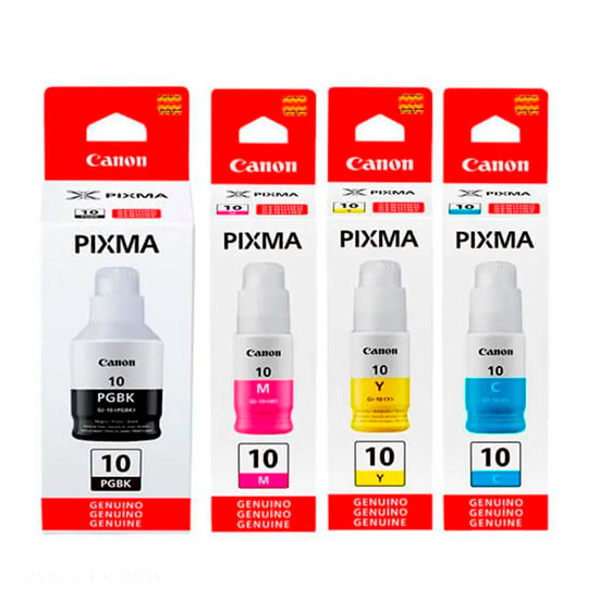 Kit de tintas Canon GI-10 CMYBK original