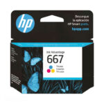 Cartucho de tinta HP 667 tricolor original 3YM78AL para Ink Advantage