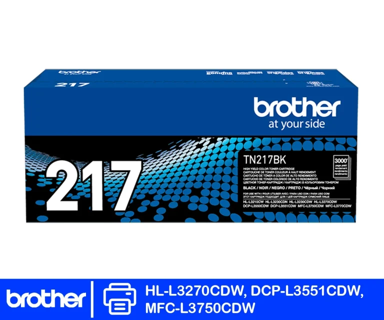 Tóner Brother TN-217BK negro original 3,000 páginas en Perú