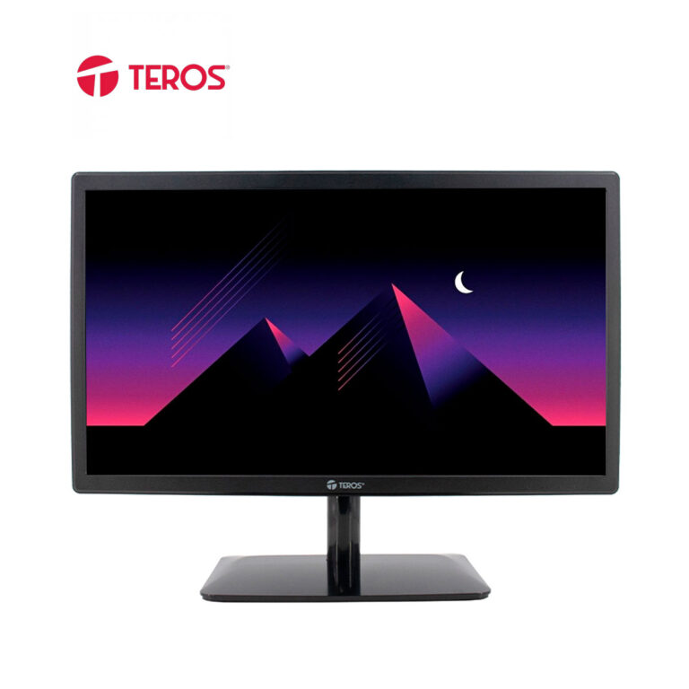 Monitor Teros TE-1915S plano de 19.5 pulgadas TN 75 Hz con HDMI y VGA