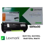 Tóner Lexmark 60F4X00 Black Original – 20,000 páginas, compatible con impresoras Lexmark MX510, MX511, MX610 y MX611.