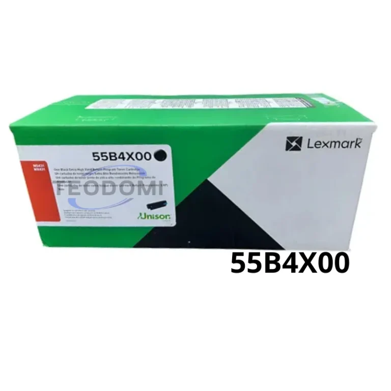 Tóner Lexmark 55B4X00 Negro 20K Original compatible con impresoras Lexmark MS431dn, MX432adwe, MX431adn, MS331dn y MX331adn