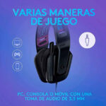 Audífonos Gamer Logitech G335 · jack 3.5 mm · 40 mm drivers - Imagen 3