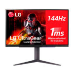 Monitor Gamer LG 27GR93U-B · 27″ 4K 144 Hz IPS