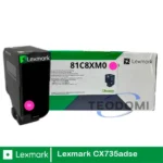 Tóner Lexmark 81C8XM0 Magenta 16.2K Original para impresora Lexmark CX735adse
