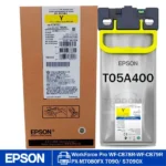 Bolsa de tinta Epson T05A400 Yellow original de alto rendimiento para impresoras Epson WorkForce Pro WF-C879R, C878R y PX series