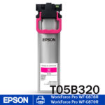 Bolsa de tinta Epson T05B320 Magenta original de alto rendimiento para impresoras WorkForce Pro WF-C878R y WF-C879R