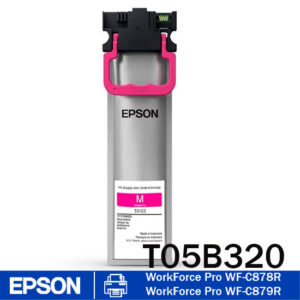 Bolsa de tinta Epson T05B320 Magenta original de alto rendimiento para impresoras WorkForce Pro WF-C878R y WF-C879R