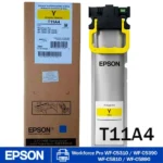 Bolsa de tinta Epson T11A420 Yellow original de alto rendimiento para impresoras Epson WorkForce Pro WF-C5810