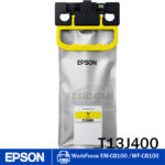Bolsa de tinta Epson T13J400 amarilla original de 204 ml con rendimiento de 12,000 páginas