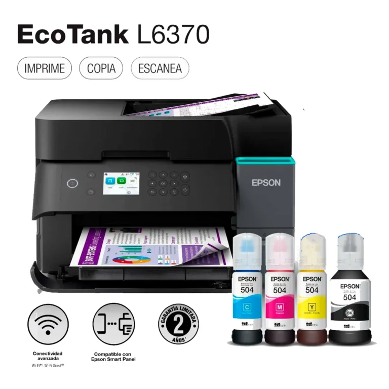 Impresora Epson L6370 multifuncional con dúplex y ADF