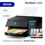 Tanque de tinta EcoTank de la Epson L4360 compatible con botellas 504