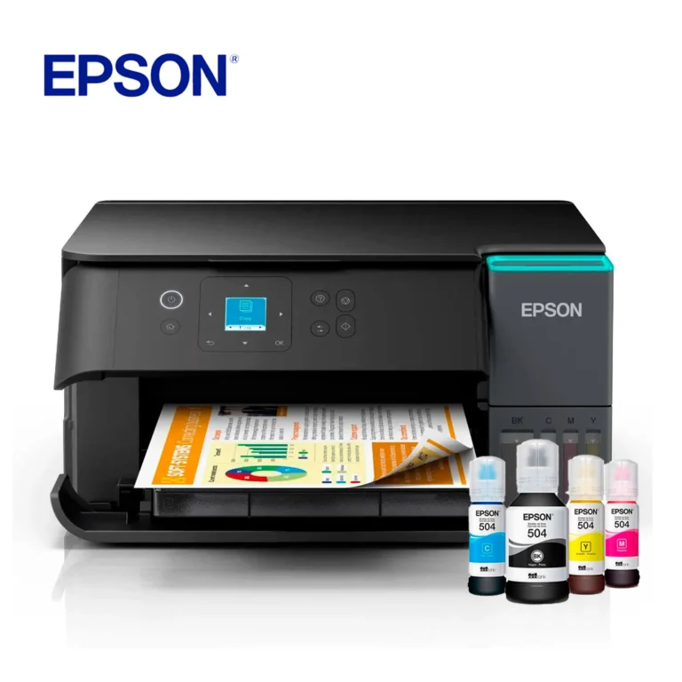 Impresora Epson L4360 EcoTank multifuncional Wi-Fi con dúplex automático vista frontal