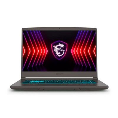 Laptop MSI gaming con gráfica NVIDIA y pantalla 144Hz