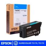 Cartucho original Epson T40W220 Cyan compatible con T3170 y T5170
