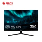 Monitor TEROS TE-2769G 27 pulgadas QHD IPS 180Hz 1ms vista frontal