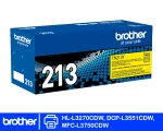 Tóner Brother TN-213Y Amarillo | HL-L3270CDW, DCP-L3551CDW y MFC-L3750CDW - Imagen 2
