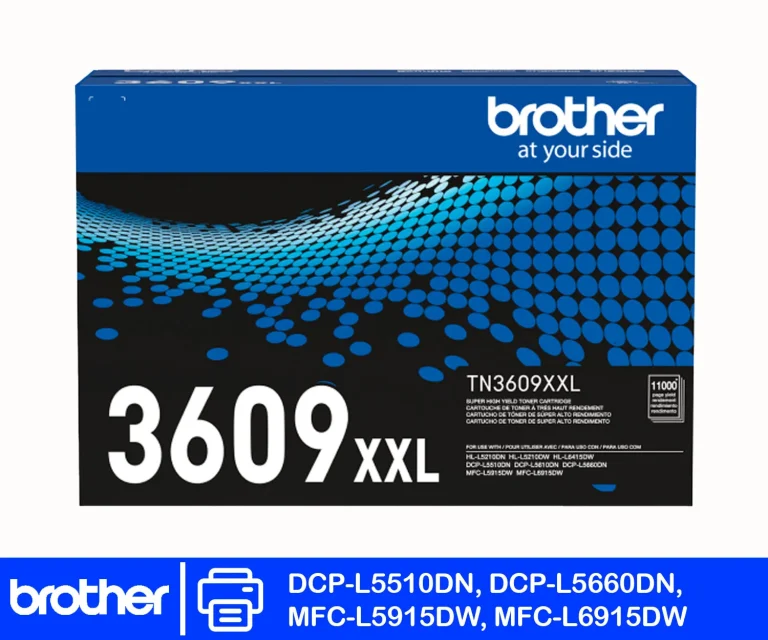 Tóner Brother TN-3609XXL negro original en Perú