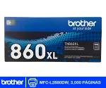 Tóner Brother TN-860XL negro original en Perú