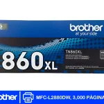 Tóner Brother TN-860XL negro original en Perú