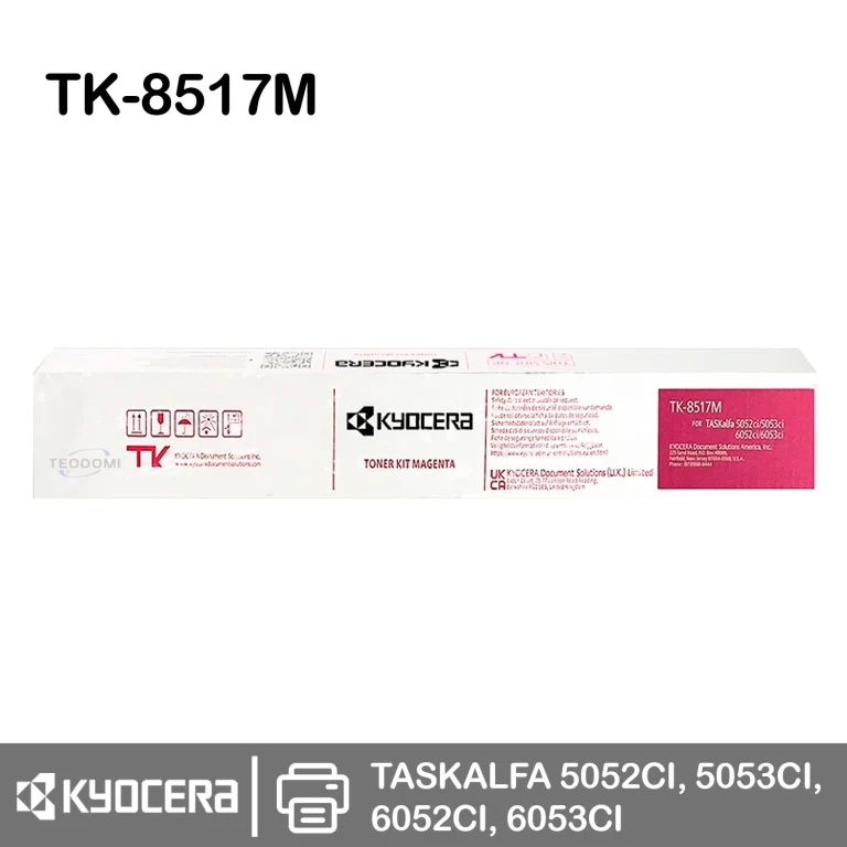 Tóner Kyocera TK-8517M magenta para TASKalfa 5052ci original Perú