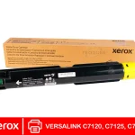 Tóner Xerox 006R01831 amarillo original para VersaLink C7120 C7125 C7130 vista frontal