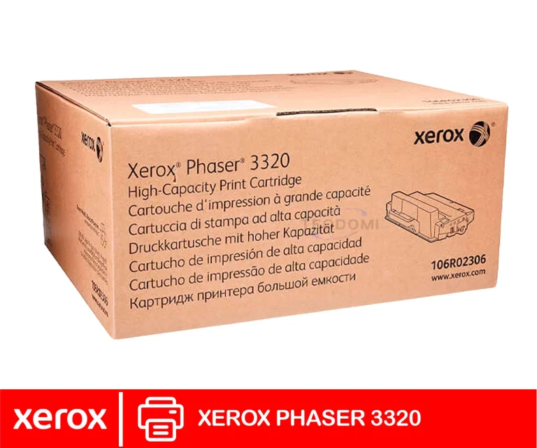 Tóner Xerox 106R02306 negro original para Phaser 3320