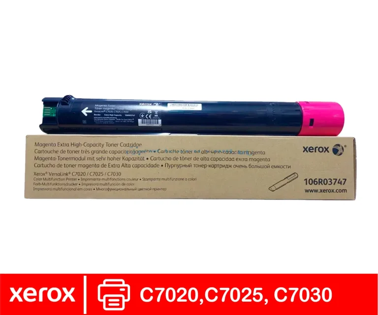 Tóner Xerox 106R03747 magenta original para VersaLink C7020 C7025 C7030