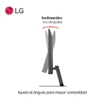 Monitor LG 24U411A-B Plano 23.8" | FHD 120Hz 5ms Negro - Imagen 5