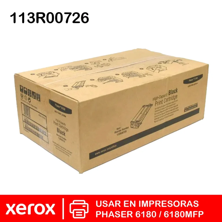 Tóner Xerox 113R00726 negro original