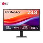 Monitor curvo LG 24U421A-B 23.8 pulgadas FHD VA 100Hz negro