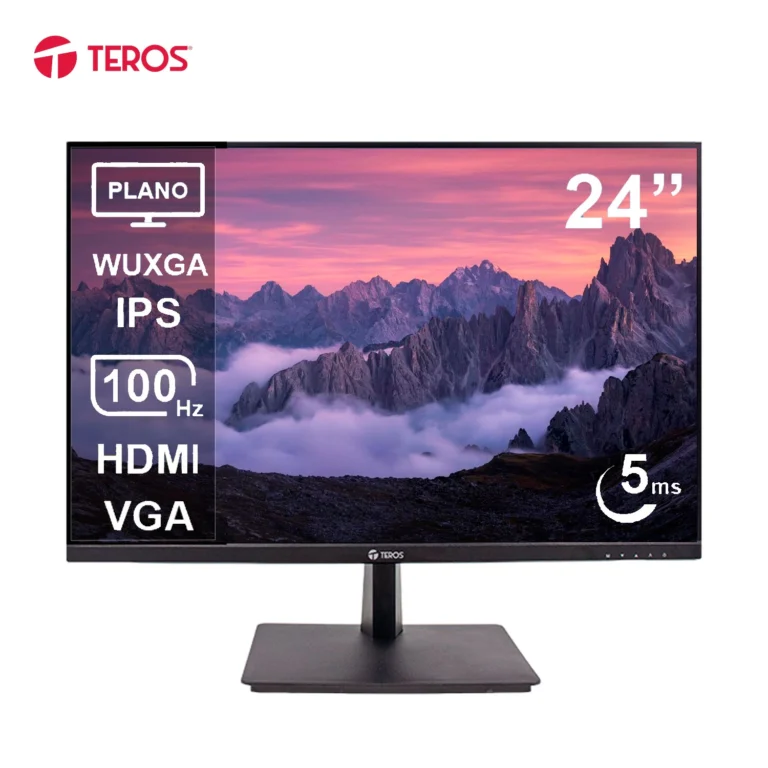 Monitor TEROS TE-2420CS 24 pulgadas WUXGA IPS 100Hz 5ms negro