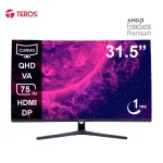 Monitor curvo TEROS TE-3253S 31.5 pulgadas QHD 75Hz 1ms