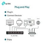 Switch TP-Link TL-SG108 8 Puertos Gigabit | Sobremesa, QoS e IGMP Snooping - Imagen 3