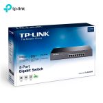 Switch TP-Link TL-SG1008 8 Puertos Gigabit Rackeable | 10/100/1000 Mbps