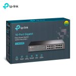 Switch TP-Link TL-SG1016PE 16 Puertos Gigabit con 8 Puertos PoE+ Easy Smart