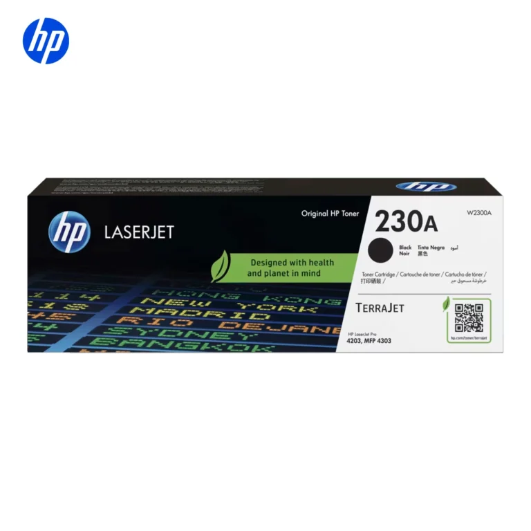 Cartucho de tóner HP 230A W2300A negro original
