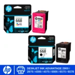 Kit Tinta HP 668 Negro y Tricolor Original para DeskJet 2975 4375 - Imagen 3