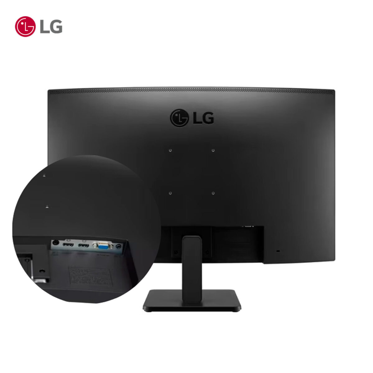 Monitor LG 32MR50C Curvo 31.5" FHD 100Hz HDMI VGA Negro - Imagen 4