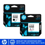 Pack cartuchos HP 668 negro y tricolor original para HP DeskJet Ink Advantage